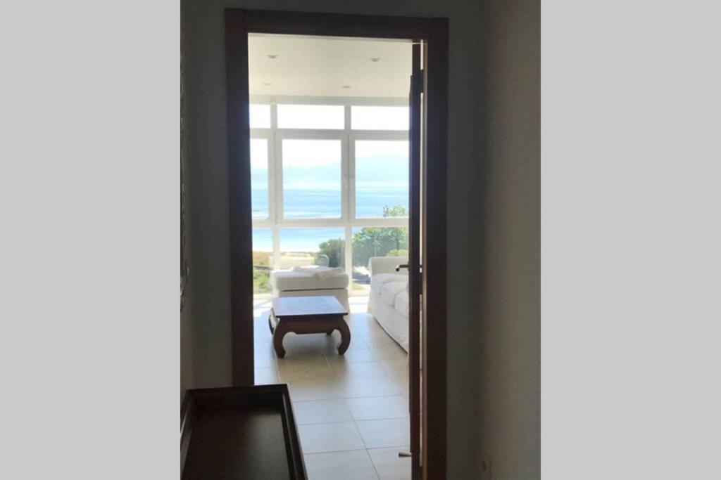 Apartamento primera línea de playa Finisterre Exterior foto